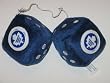 TORONTO MAPLE LEAFS Team Logo Pair of FUZZY DICE