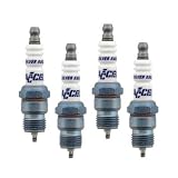 Accel 574SS Silver Tip Racing Spark Plug - Pack of 4
