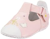 Produkt-Bild: Playshoes Babysandale / Babyschuhe mit Stickerei in wei&szlig; und rose 111629 M&auml;dchen Sandalen