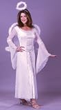 Adult Velvet Heavenly Angel Costume (Small-Med 2-8)