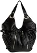 Treesje Odyssey Hobo,Black/Black Perforated,one size