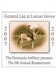 General Lee at Locust Grove 2007
