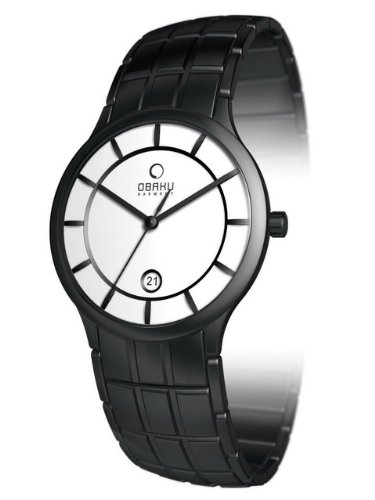 Obaku Harmony Herren-Armbanduhr V101G BWSB Titanglas Preisvergleich