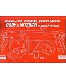 1966 1967 1968 1969 1970 FORD BRONCO Assembly Manual