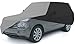 COVERKING CVC5SS298VW7237 CUSTOM VEHICLE COVER SATIN STRETCH 2-TONE BLACK SIDES GRAY CENTER CLASS 5 1950 - 1979 Volkswagen Bus (Type 2 - aircooled) ONLY FOR SINGLE-CAB PICKUPS THAT HAVE A CANOPY BED FRAME, No side view mirror pockets