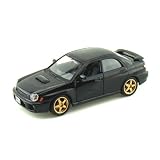 2002 Subaru Impreza WRX 1 24 Black by Collectable Diecast