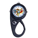 Marvel Comics Kids' MA0305-D530 Marvel Fantastic 4 Adventure Black Clip Watch