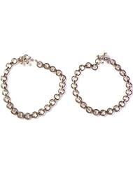 Sterling Anklets (Price Per Pair) - Sterling Silver