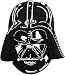 Star Wars - Black Darth Vader Head - Embroidered Iron On or Sew On Patch