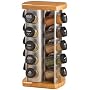 Kamenstein Bamboo 20-Jar Revolving Spice Rack