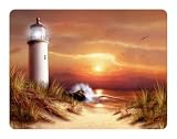 Brand New Beautiful Lighthouse Mouse Pad Sunset