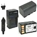 Wasabi Power Battery and Charger Kit for JVC BN-VF815 and JVC Everio GC-PX10, GC-PX100, GS-TD1, GZ-HD300, GZ-HD320, GZ-HM1, GZ-HM200, GZ-HM400, GZ-MG630, GZ-MG650, GZ-MG670, GZ-MG680, GZ-MS120, GZ-MS130
