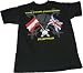 Final Frontier Flag T-Shirt (Blk,S,Male)