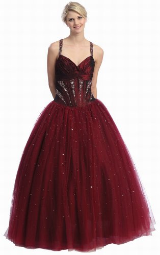 Ball Gown Formal Prom Wedding Dress #508