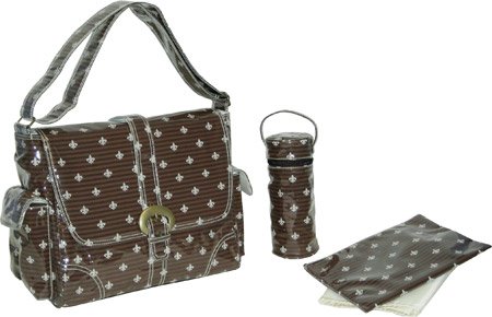 Kalencom Laminated Buckle Diaper Lis Choc/Cream