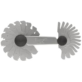 Starrett 6 Screw Pitch Gage 60 Threads