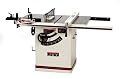 Jet 708783K JWSS-CS-PFX Supersaw 10-Inch Left Tilt 1-3/4 HP Saw with 52-Inch Xacta II Fence, Sliding Table, and 2 Cast Iron Extension Wings