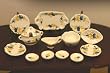 Country Floral Dollhouse Miniature Ceramic Dinner Service Set