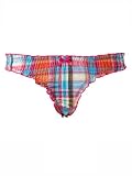 La Senza Check Woven thong