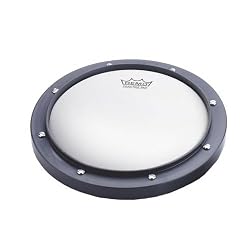 Remo Practice Pad, 8-inch Diameter, Gray, Coated Head