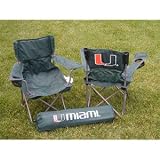 Miami Hurricanes NCAA Ultimate Junior Tailgate Chair by Rivalry