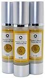 SHESSENTIALS Vitamin C Serum For Face with Hyaluronic Acid and Vitamin E + D - Reverse the Signs of Aging, Look and Feel 10 Years Younger! 1.7oz/50ml Airless Pump Bottle Loaded with Antioxidants and Skin-healing Ingredients to Get Rid of Wrinkles and Get Brighter More Radiant Skin - The ONLY Face Serum with a 100% Satisfaction Guarantee