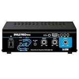 from Pyle Pyle Home PCAU44 Mini 2x120 Watt Stereo Power Amplifier with USB & CD Input Model PCAU44