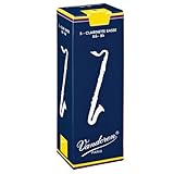 Vandoren Traditional Bass Clarinet Reeds #3, Box of 5