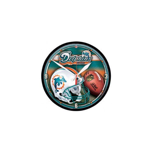 Miami Dolphins NFL Wall Clock
