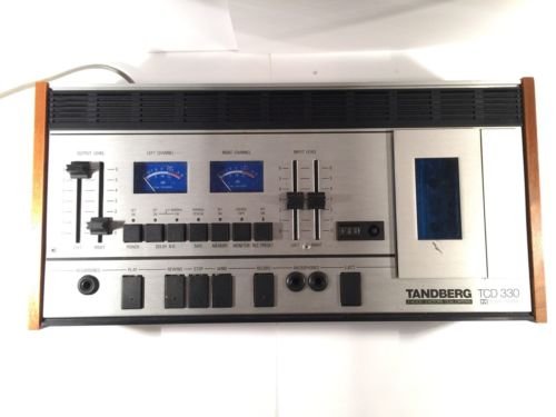 TANDBERG TCD 330 Vintage Cassette Deck Made In Norway