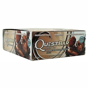 Quest Nutrition Protein Bars, Double Chocolate Chunk, 2.12oz Bars (12 Count)