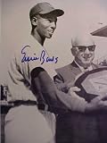 Ernie Banks Chicago Cubs Autographed Black & White Photo With A Personally Obtained Autograph From The Player