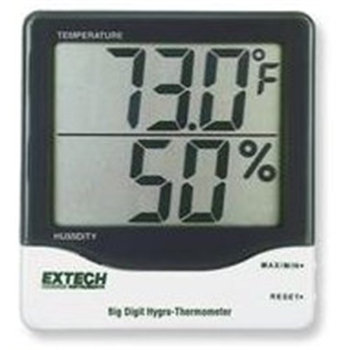 Extech Instruments 445703 Large Digital Home Humidistat and Temperature Monitor