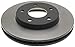 ACDelco Gold 18A816 Black Hat Front Disc Brake Rotor