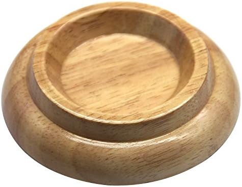 Piano Caster Cups for Upright Piano,Wood Caster Cups Piano Leg Floor Protectors