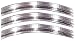 Festive White LED Christmas Rope Light, 6 Metre