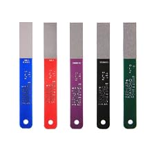 EZE-LAP L PAK5 Set SF/F/M/C/XC Color Coded Diamond Hones