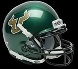 South Florida Bulls Schutt Mini Helmet - Green Alternate Helmet #1