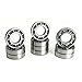 (10) 7x14x3.5mm 687 Open/No Seals Precision Ball Bearings