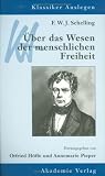 �ber das Wesen der menschlichen Freiheit