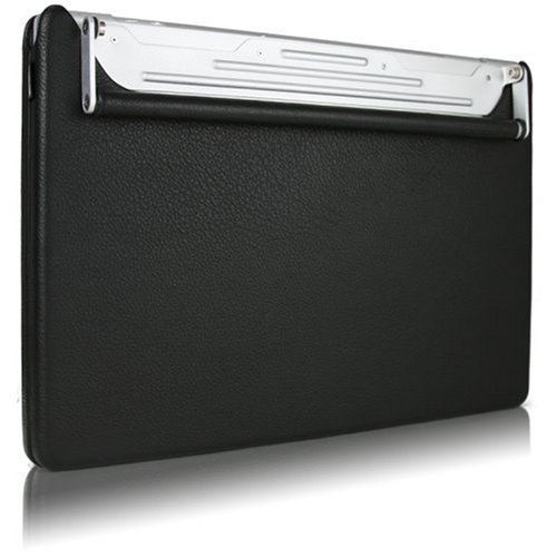Case-Mate 15 Signature Sleeve MacBook Laptop Cover in Italian Leather over Form-fit Shell, Phantom Black (67524)