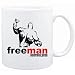 New  Free Man ... Bodybuilding  Mug Sports