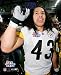 Sporting Goods : Pittsburgh Steelers Troy Polamalu at Super Bowl XL