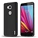 J&D Case Compatible for Huawei Honor 5X Case, [Drop Protection] [Slim Cushion] Shock Resistant Protective TPU Slim Case for Huawei Honor 5X Bumper Case - Black