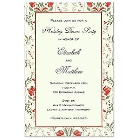 Quaint Gold Invitation Corporate Invitations