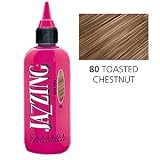 Clairol Jazzing Semi Permanent Hair Color, 80 Toasted Chestnut