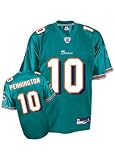 Chad Pennington Jersey: Reebok Aqua Replica #10 Miami Dolphins Jersey - Medium