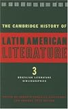 The Cambridge History of Latin American Literature