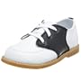 Designer's Touch 5162 Conner Saddle Shoe (Toddler),White/Navy,10 M US Toddler