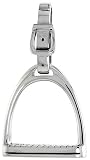 Sterling Silver 1 5/8" (41mm) Stirrup, Pendant